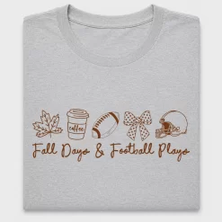 Fall Days Football Plays DTF Transfer
