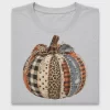 Patchwork Pumpkin DTF Transfer