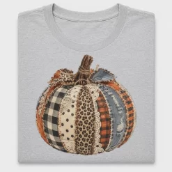 Patchwork Pumpkin DTF Transfer