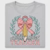 Middle School Teacher Coquette Pencil DTF Transfer