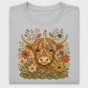 Boho Highland Cow DTF Transfer