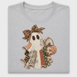 Patchwork Ghost Fall DTF Transfer