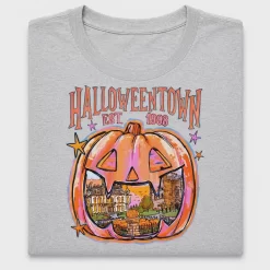Retro Halloween Town Pumpkin DTF Transfer