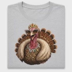 Glamorous Turkey DTF Transfer Design