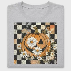 Floral Fall Pumpkin DTF Transfer