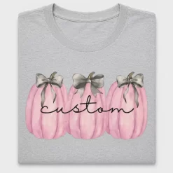 Custom Pink Pumpkin DTF Transfer
