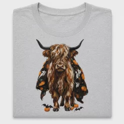 Halloween Highland Cow DTF Transfer