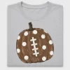 Football Pumpkin Polka Dots DTF Transfer