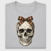 Coquette Skull Bow DTF Transfer