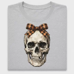 Coquette Skull Bow DTF Transfer
