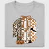 Preppy Halloween Monogram DTF Transfer