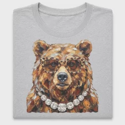Glam Bear DTF Transfer