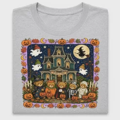 Vintage Halloween Teddy Bear DTF Transfer