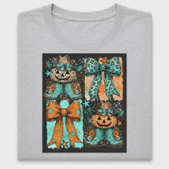 Cowgirl Pumpkin Boots DTF Transfer