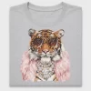 Glam Tiger With Sunglasses DTF Transfer
