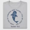 Retro Christian Faith Whale DTF Transfer