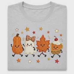 Fall Faux Embroidery DTF Transfer
