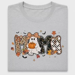 Halloween Mama Ghost Pumpkin DTF Transfer