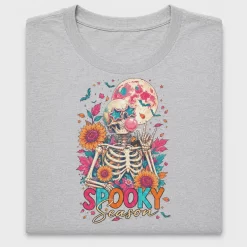 Boho Skeleton Sunflower DTF Transfer