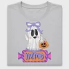 Girl Ghost Trick or Treat DTF Transfer