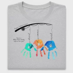 Fishing Handprint DTF Transfer Father's Day