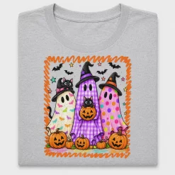 Halloween Ghost Cat DTF Transfer