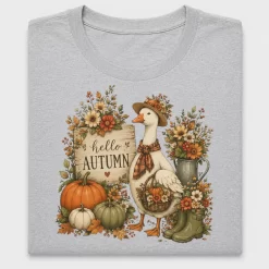 Hello Autumn Goose DTF Transfer