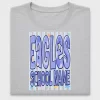 Custom School Name Eagles DTF Transfer