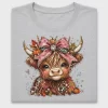 Fall Highland Cow DTF Transfer