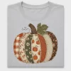 Patchwork Pumpkin Fall DTF Transfer
