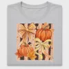 Coquette Fall Pumpkin Bow DTF Transfer