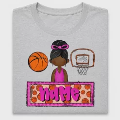 Basketball Girl DTF Transfer