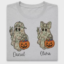 Camo Ghost Halloween DTF Transfer