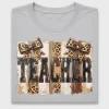 Coquette Leopard Teacher DTF Transfer