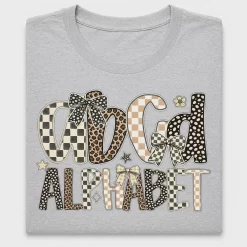 Coquette Alphabet DTF Transfer