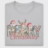 Merry Christmas Gnome DTF Transfer