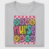 Retro Nurse Floral DTF Transfer