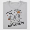 Office Crew Halloween Skeleton DTF Transfer