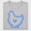 Quilted Hen DTF Transfer Design