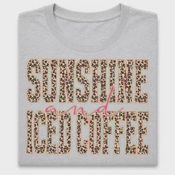 Sunshine Iced Coffee DTF Transfer