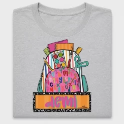 Back to School Backpack DTF Transfer