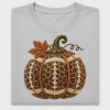 Leopard Football Pumpkin DTF Transfer