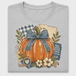 Vintage Farmhouse Pumpkin DTF Transfer