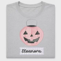 Retro Pink Pumpkin Pail DTF Transfer