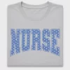 Nurse Polka Dot Varsity DTF Transfer