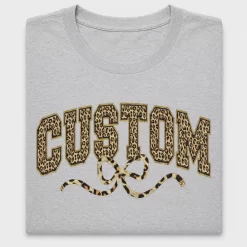 Leopard Coquette Custom Name DTF Transfer