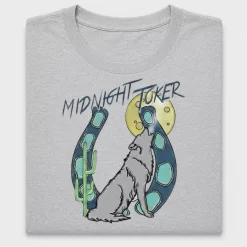 Midnight Toker Wolf DTF Transfer