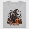 Halloween Witch Raccoon DTF Transfer
