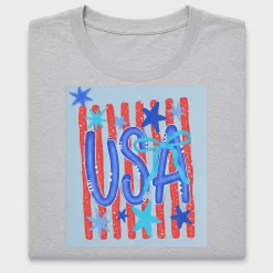 Patriotic USA DTF Transfer Design