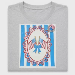 Coquette Patriotic Flags DTF Transfer